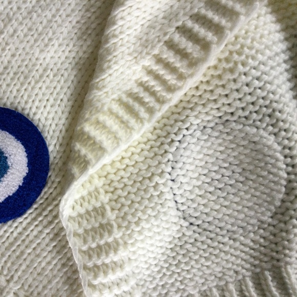 NWT More-Grand oversized sweater with  applications target/hearts sz M/L - Picture 16 of 16